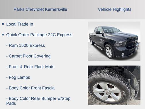 2015 RAM 1500 Tradesman/Express