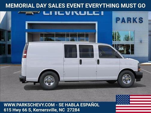 Summit White 2026 Chevrolet Express 2500 Work Van