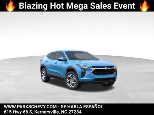 Marina Blue Metallic 2026 Chevrolet Trax LS
