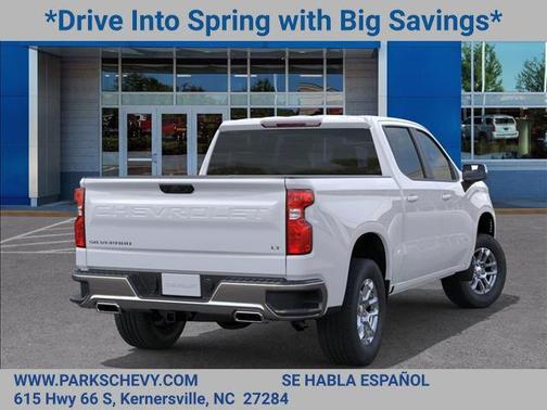 Summit White 2026 Chevrolet Silverado 1500 LT