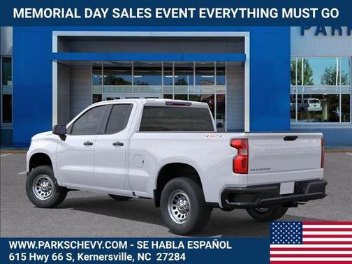 Summit White 2026 Chevrolet Silverado 1500 WT