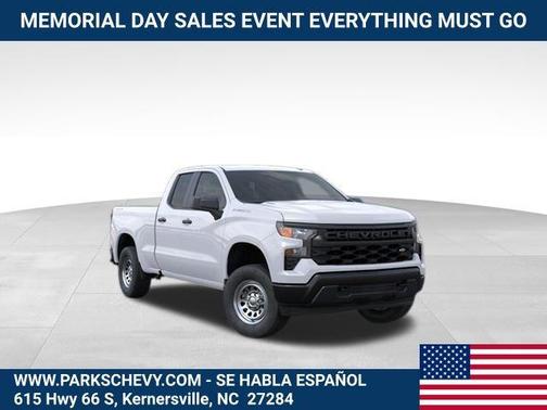 Summit White 2026 Chevrolet Silverado 1500 WT