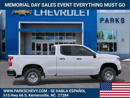 Summit White 2026 Chevrolet Silverado 1500 WT