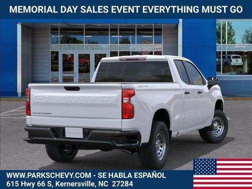 Summit White 2026 Chevrolet Silverado 1500 WT
