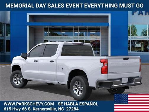 Summit White 2026 Chevrolet Silverado 1500 WT