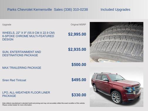 2018 Chevrolet Tahoe Premier