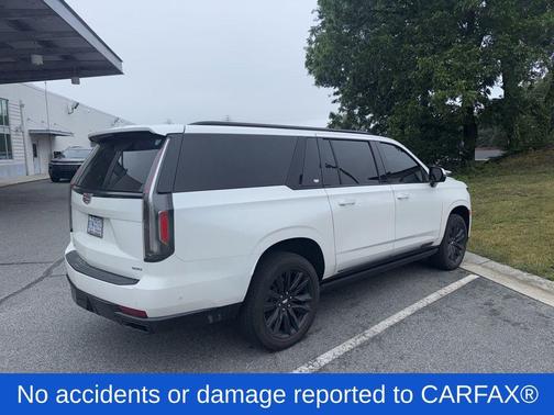Crystal White Tricoat 2023 Cadillac Escalade ESV Sport Platinum