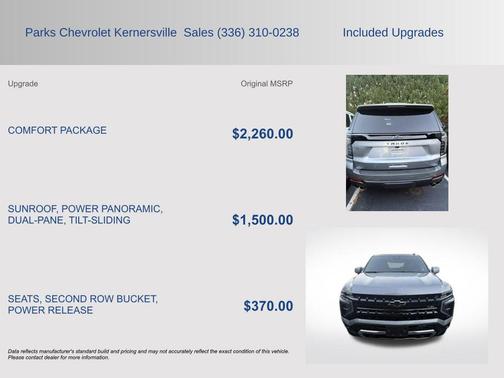 Sterling Gray Metallic 2025 Chevrolet Tahoe 4WD Z71