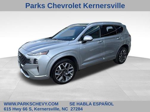 Shimmering Silver 2023 Hyundai SANTA FE Calligraphy