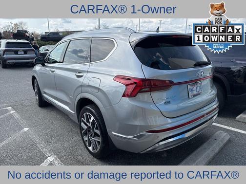 Shimmering Silver 2023 Hyundai SANTA FE Calligraphy