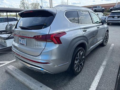 Shimmering Silver 2023 Hyundai SANTA FE Calligraphy