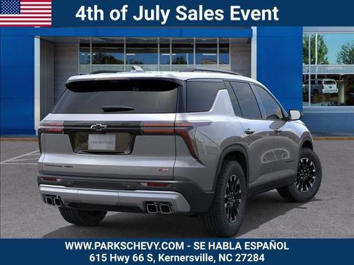 Sterling Gray Metallic 2026 Chevrolet Traverse AWD Z71