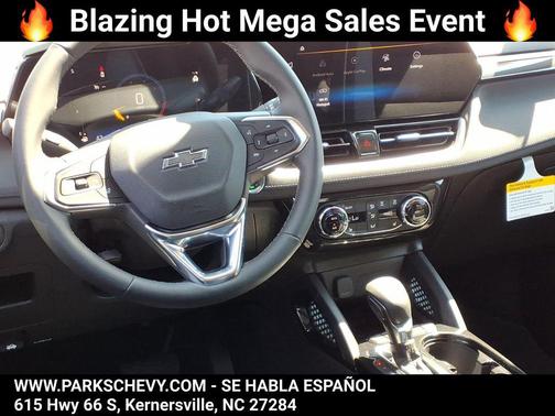Summit White 2026 Chevrolet Trailblazer LT