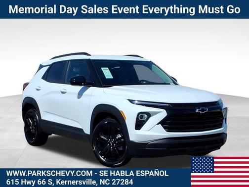 Summit White 2026 Chevrolet Trailblazer LT