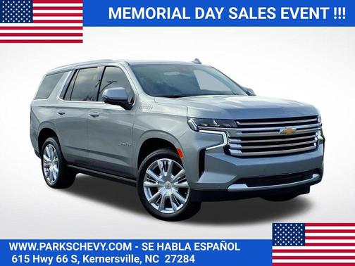 Sterling Gray Metallic 2024 Chevrolet Tahoe 4WD High Country