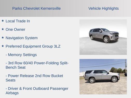 2024 Chevrolet Tahoe 4WD High Country