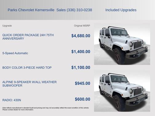 2017 Jeep Wrangler Unlimited Sahara