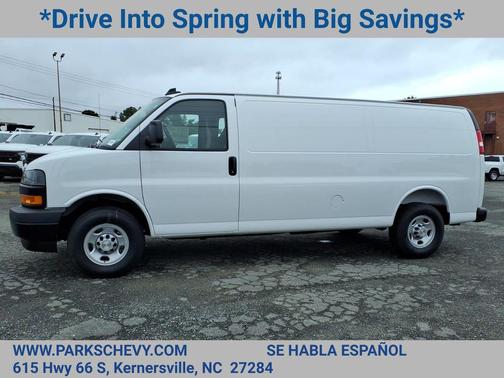 Summit White 2026 Chevrolet Express 2500 Work Van