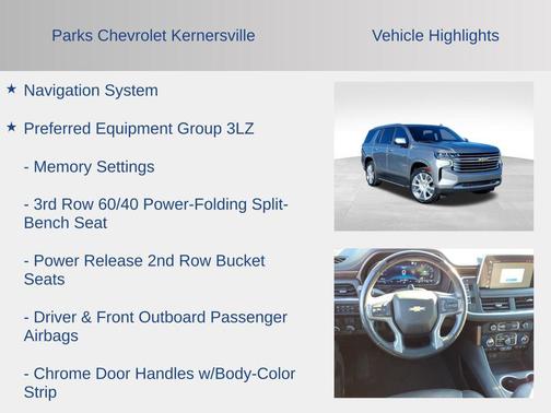 2023 Chevrolet Tahoe 4WD High Country