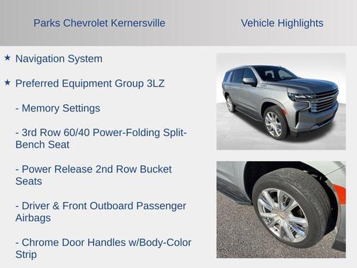 2023 Chevrolet Tahoe 4WD High Country