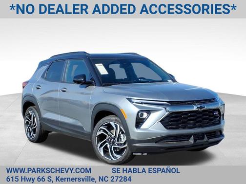 Sterling Gray Metallic 2026 Chevrolet Trailblazer RS