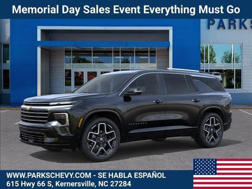 Mosaic Black Metallic 2026 Chevrolet Traverse High Country