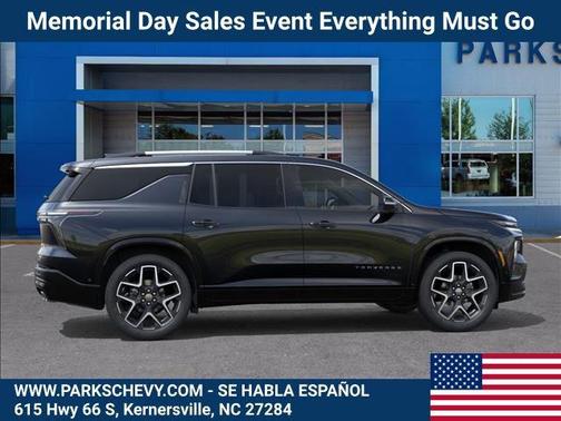 Mosaic Black Metallic 2026 Chevrolet Traverse High Country