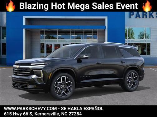 Mosaic Black Metallic 2026 Chevrolet Traverse High Country