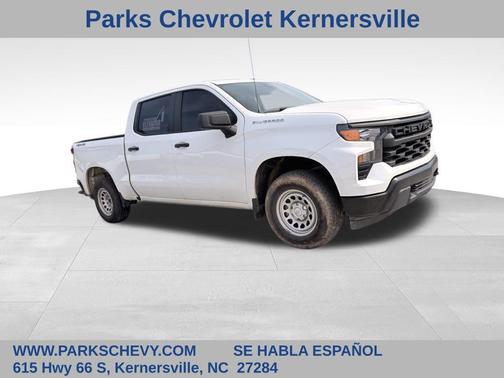 Summit White 2022 Chevrolet Silverado 1500 WT