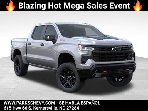 Sterling Gray Metallic 2026 Chevrolet Silverado 1500 LT Trail Boss