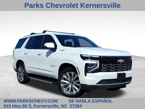 Iridescent Pearl Tricoat 2025 Chevrolet Tahoe 4WD High Country