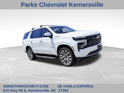 Iridescent Pearl Tricoat 2025 Chevrolet Tahoe 4WD High Country
