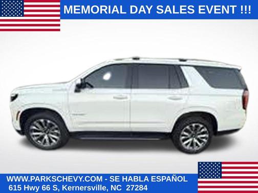Iridescent Pearl Tricoat 2025 Chevrolet Tahoe 4WD High Country
