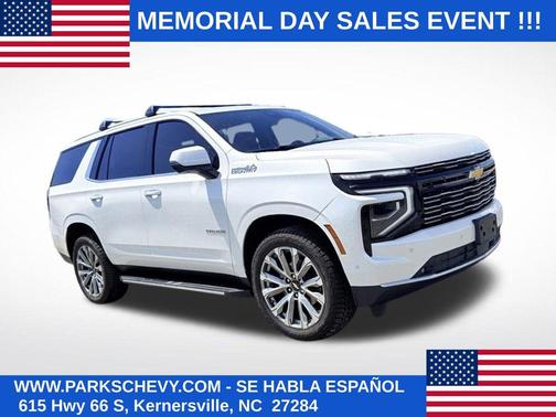 Iridescent Pearl Tricoat 2025 Chevrolet Tahoe 4WD High Country