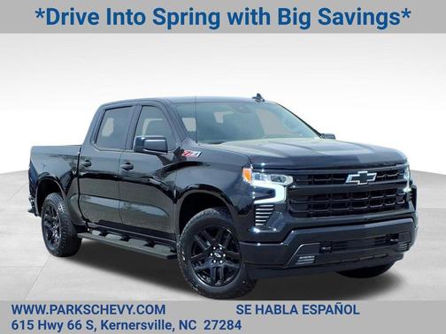 Black 2026 Chevrolet Silverado 1500 RST