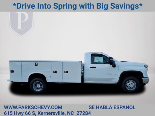 Summit White 2025 Chevrolet Silverado 3500 WT