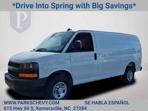 Summit White 2025 Chevrolet Express 2500 Work Van