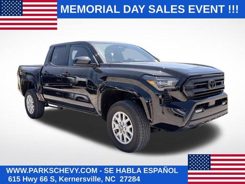 Black 2025 Toyota Tacoma SR5