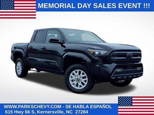 Black 2025 Toyota Tacoma SR5