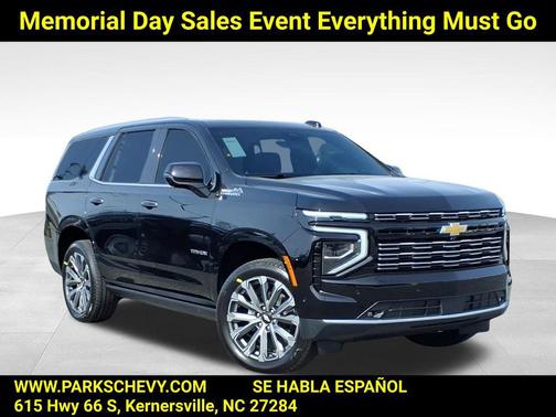 Black 2026 Chevrolet Tahoe 4WD High Country