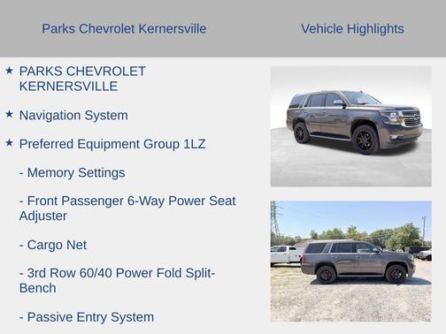 Tungsten Metallic 2018 Chevrolet Tahoe Premier