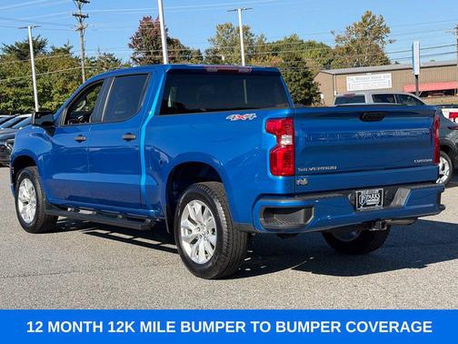 Glacier Blue Metallic 2023 Chevrolet Silverado 1500 Custom
