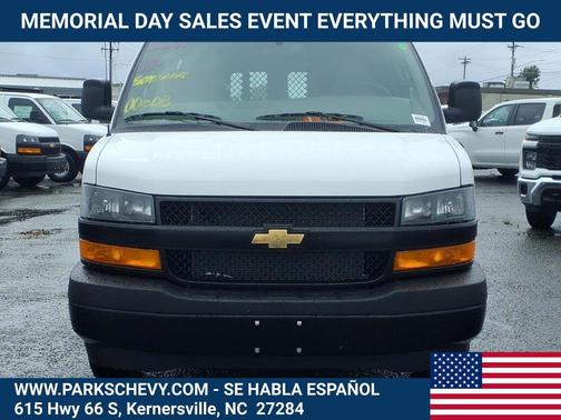 Summit White 2026 Chevrolet Express 2500 Work Van