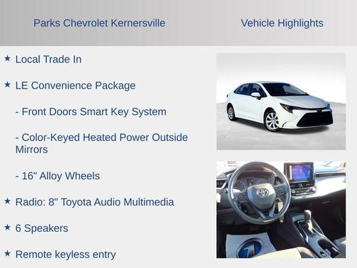 2023 Toyota Corolla LE