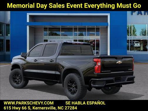 Black 2026 Chevrolet Silverado 1500 ZR2