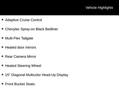 Black 2026 Chevrolet Silverado 1500 ZR2
