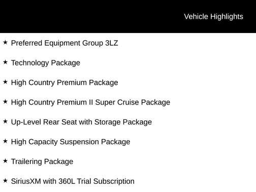 Sterling Gray Metallic 2026 Chevrolet Silverado 1500 High Country