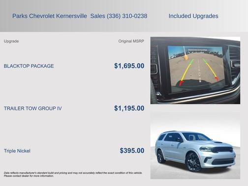 Triple Nickel 2024 Dodge Durango R/T AWD