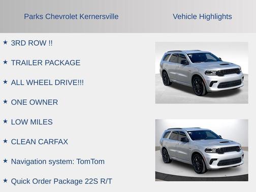 Triple Nickel 2024 Dodge Durango R/T AWD