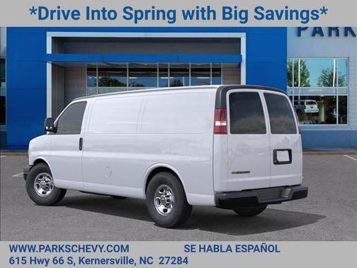 Summit White 2025 Chevrolet Express 2500 Work Van